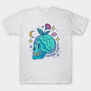 Carpe diem skull T-Shirt